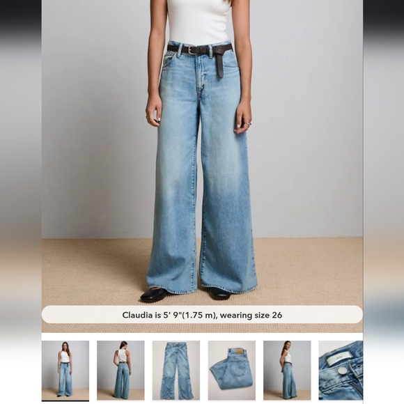 AE77 Premium Wide 5-Pocket Jean - Picture 1 of 4